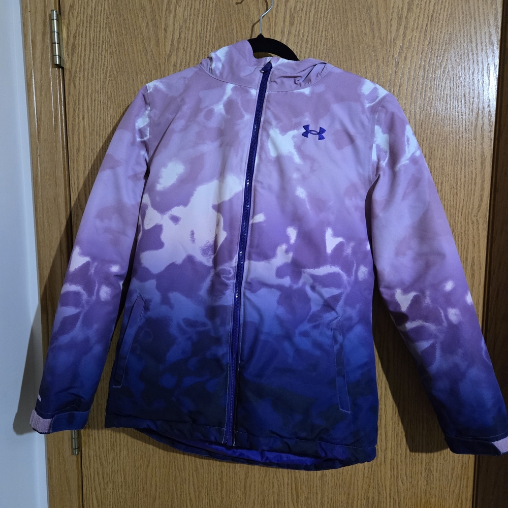 Under Armour Purple and Blue Ombre Jacket